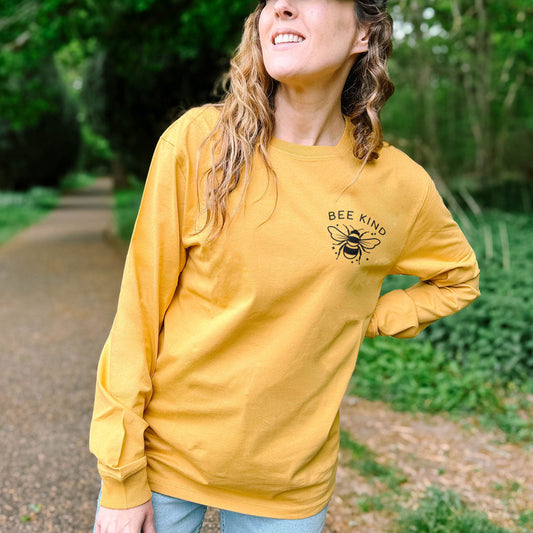 Bee Kind Long Sleeve T-Shirt (Unisex)