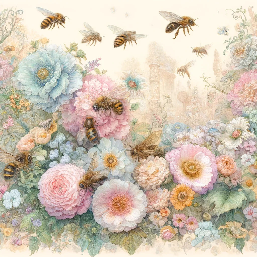 Bee's Paradise Bee Canvas