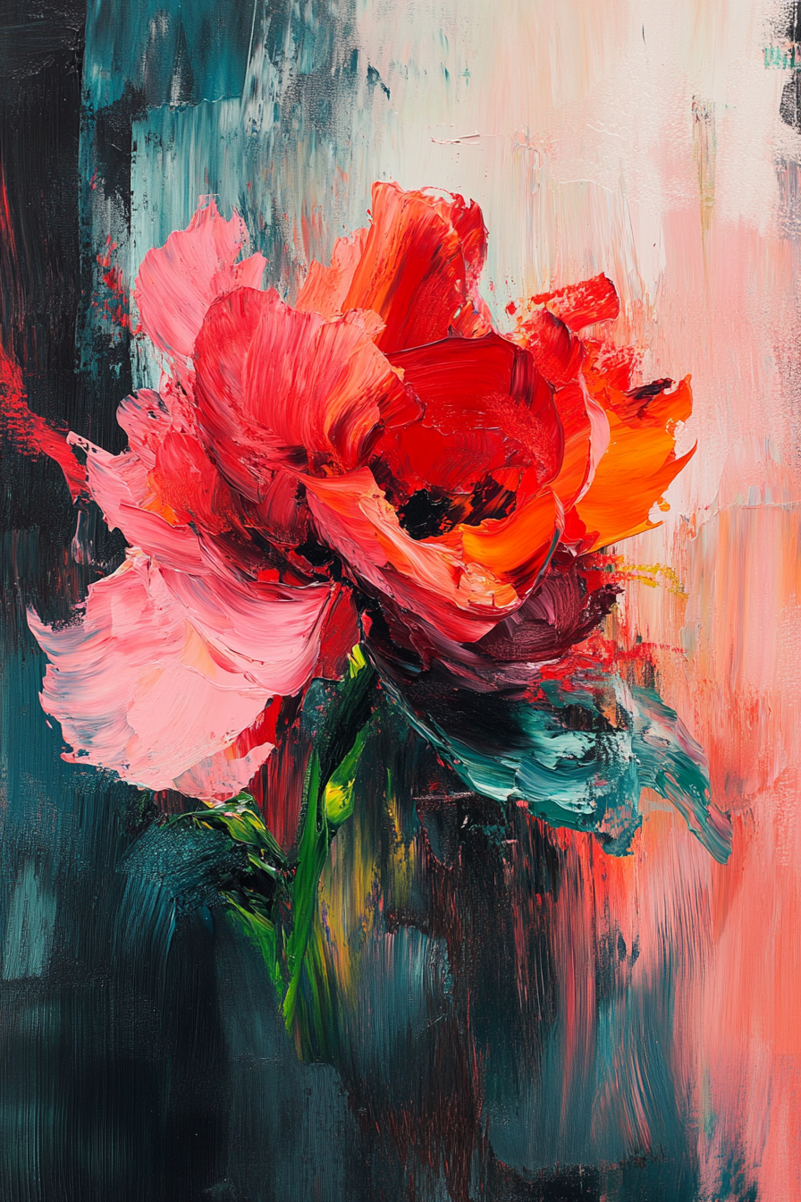 Begonia Bloom Canvas