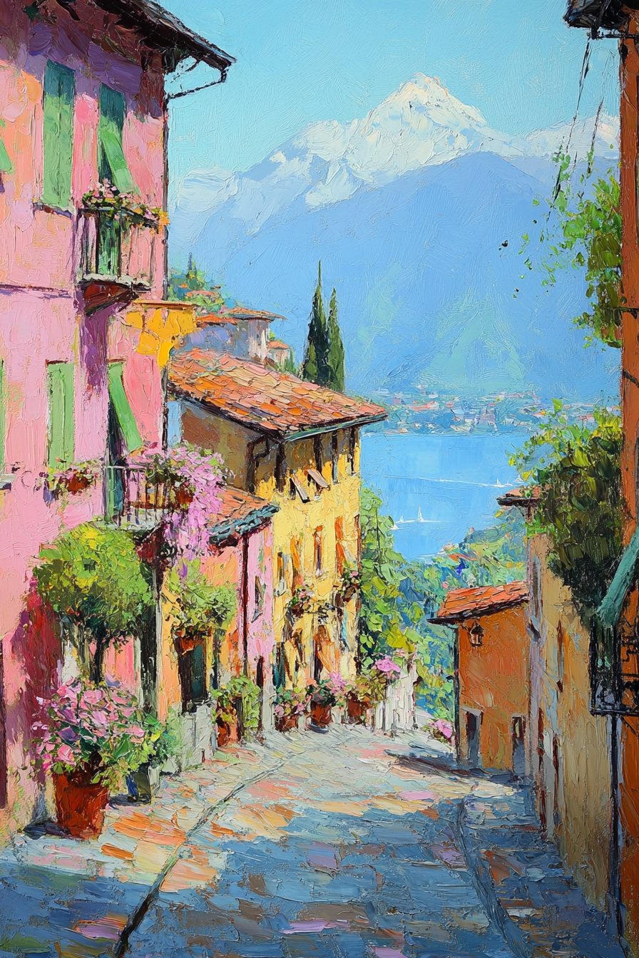 Bellagio Midday Reflections Blanket