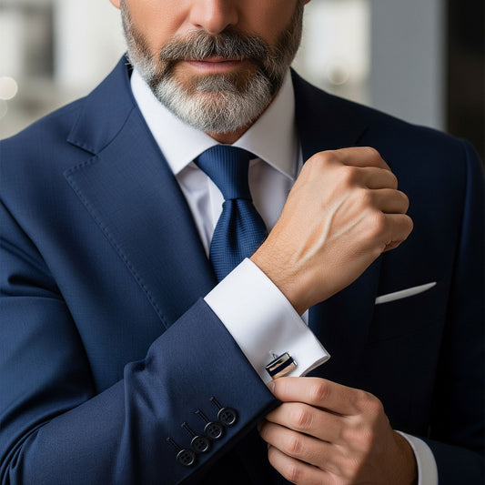 Contemporary Onyx Cufflinks