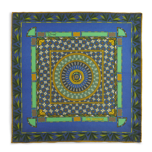 Criterion Bar Geometric Pocket Square