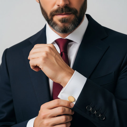 Oval Cufflinks In Gold