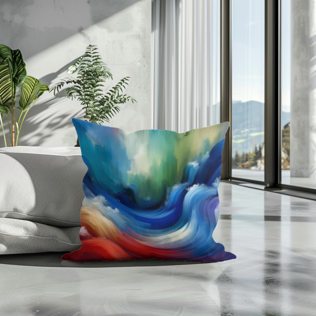 Bold Harmony Cotton Cushion