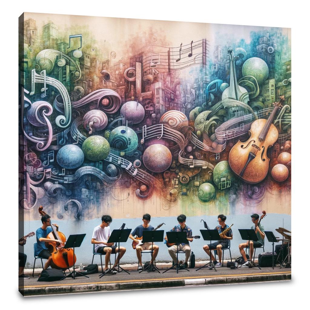 Symphony of the Streets Canvas