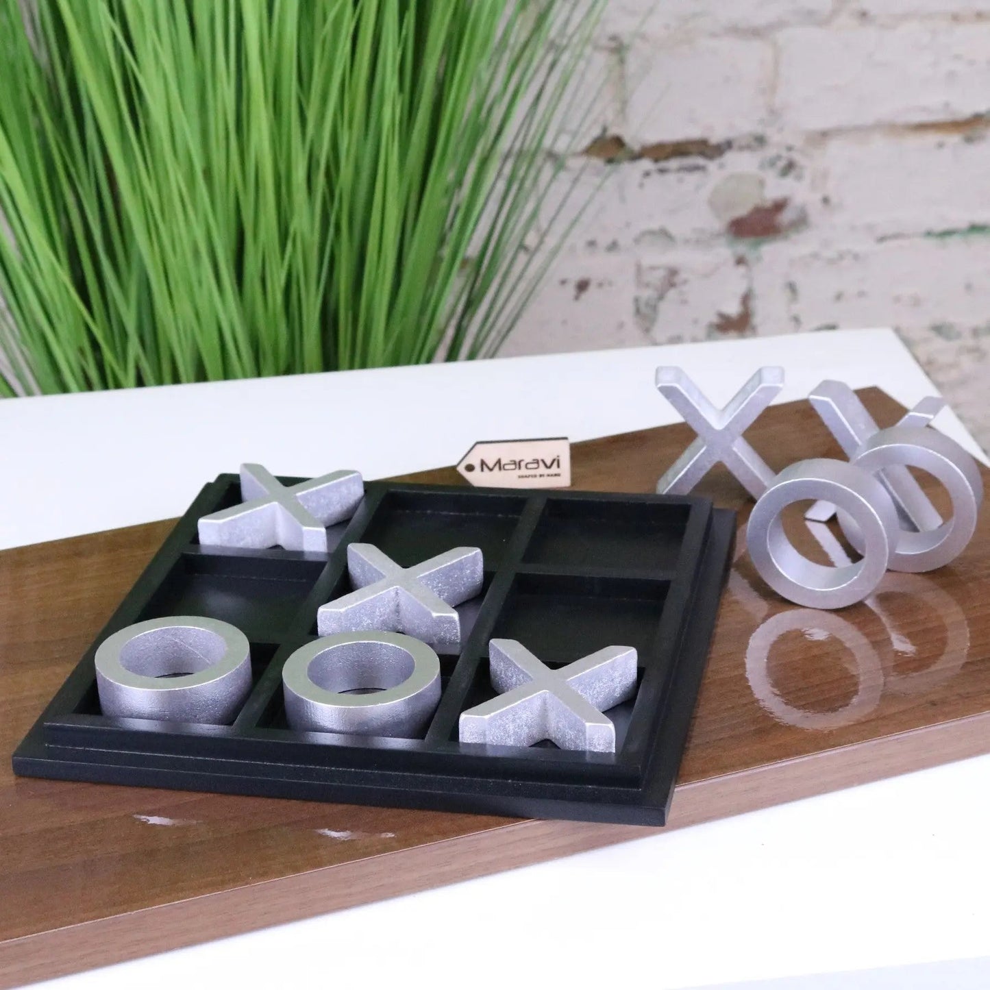 Bhavari Wooden Tic Tac Toe Game