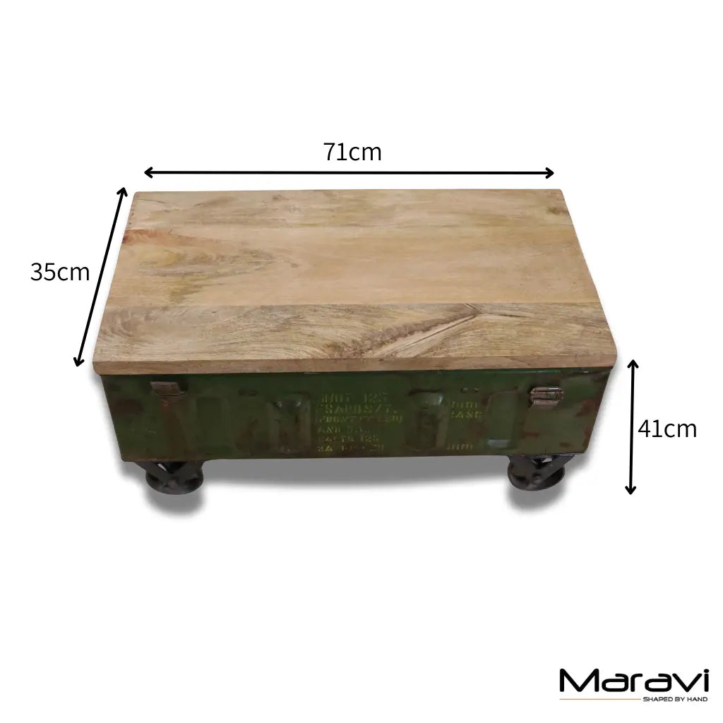 Bira Military Coffee Table