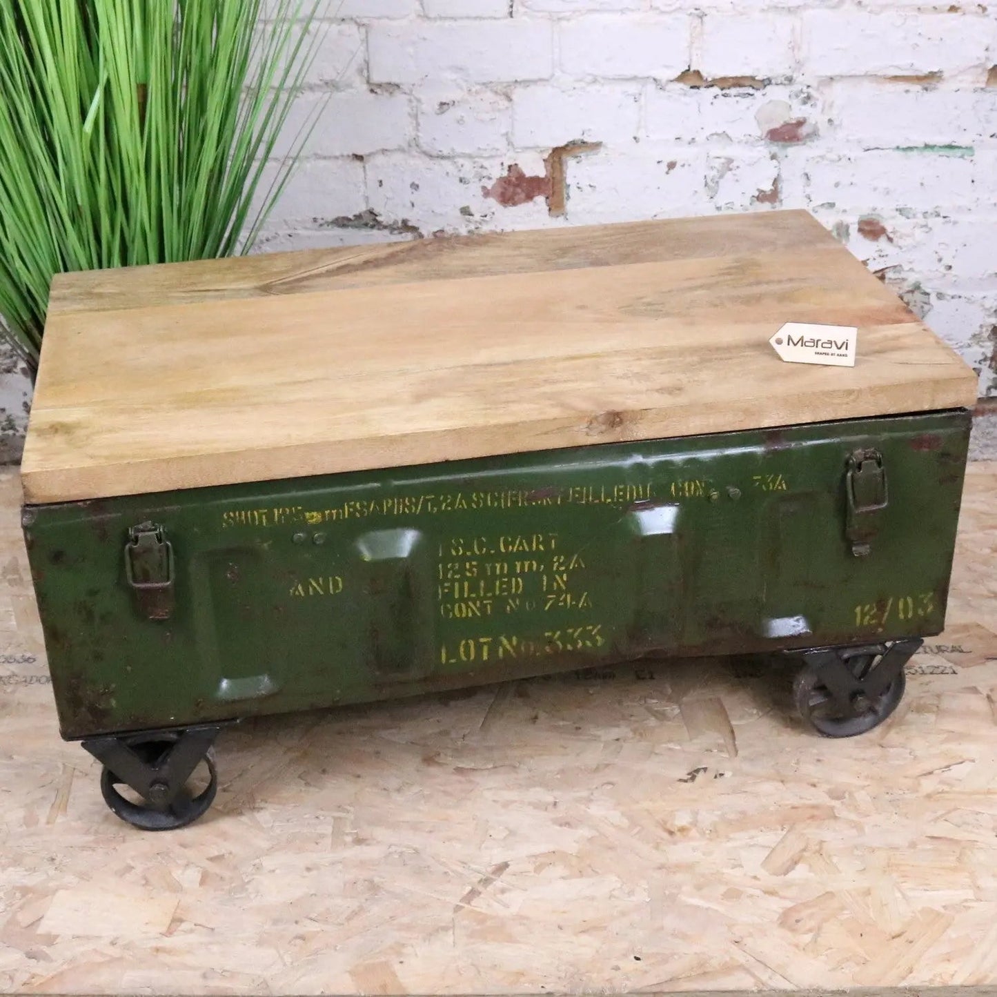 Bira Military Coffee Table