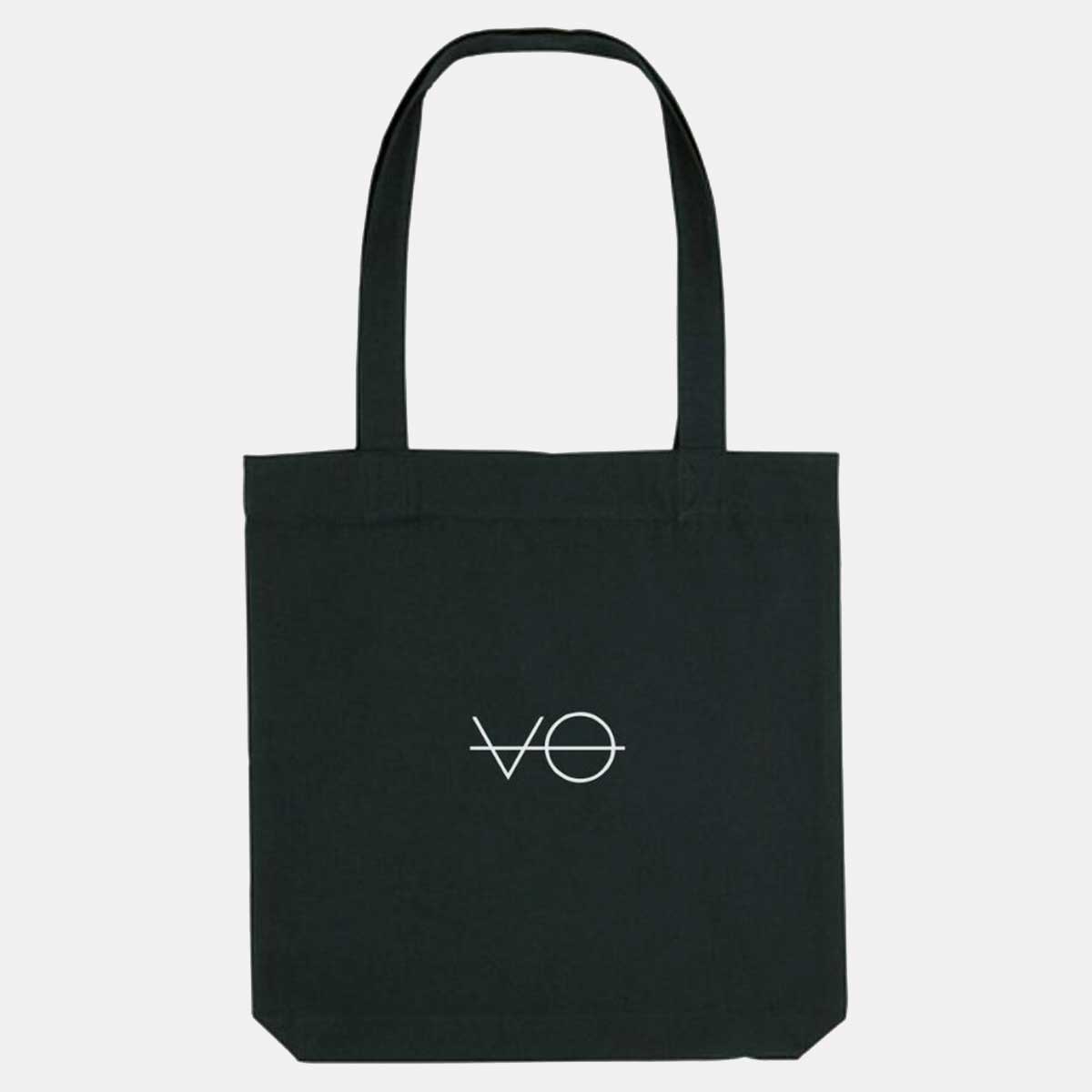 Black Organic Tote Bag, Vegan Gift
