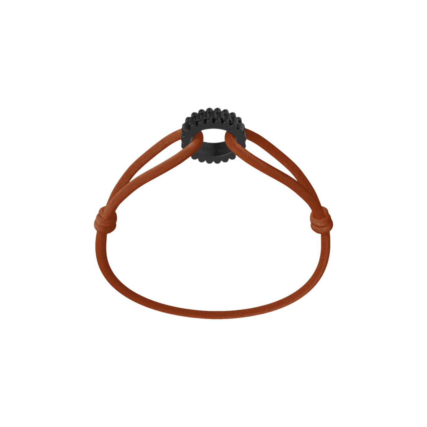 Carbon Regent Cord Bracelet