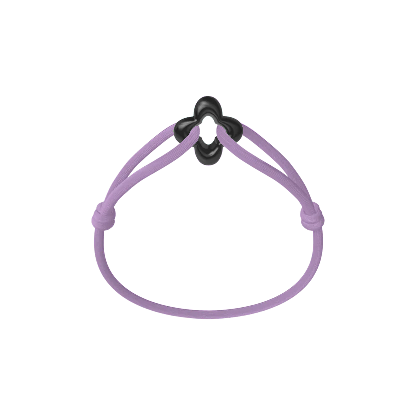 Black Clover Cord Bracelet