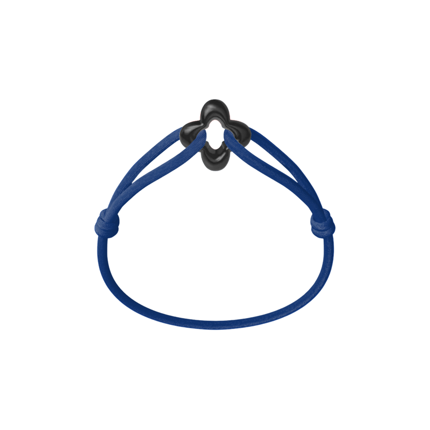 Black Clover Cord Bracelet