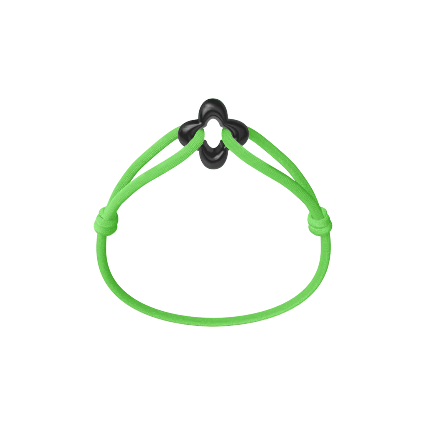 Black Clover Cord Bracelet