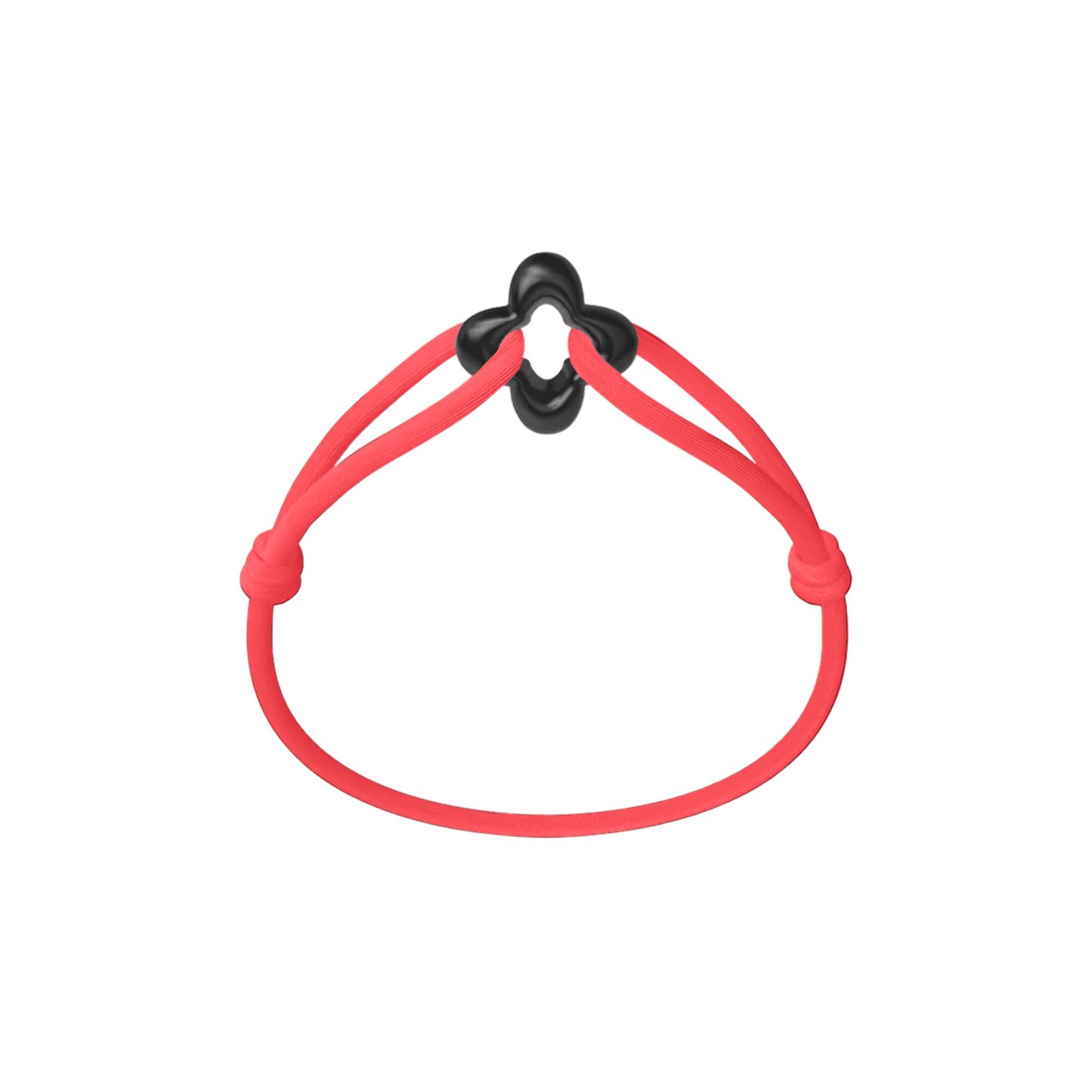 Black Clover Cord Bracelet