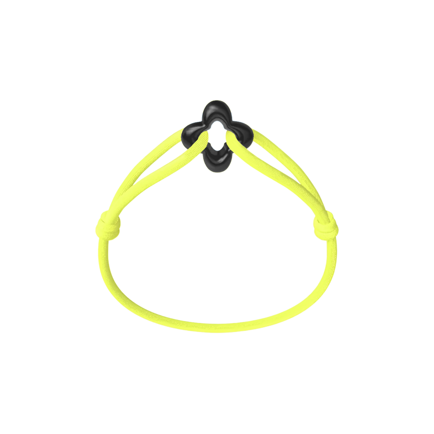 Black Clover Cord Bracelet
