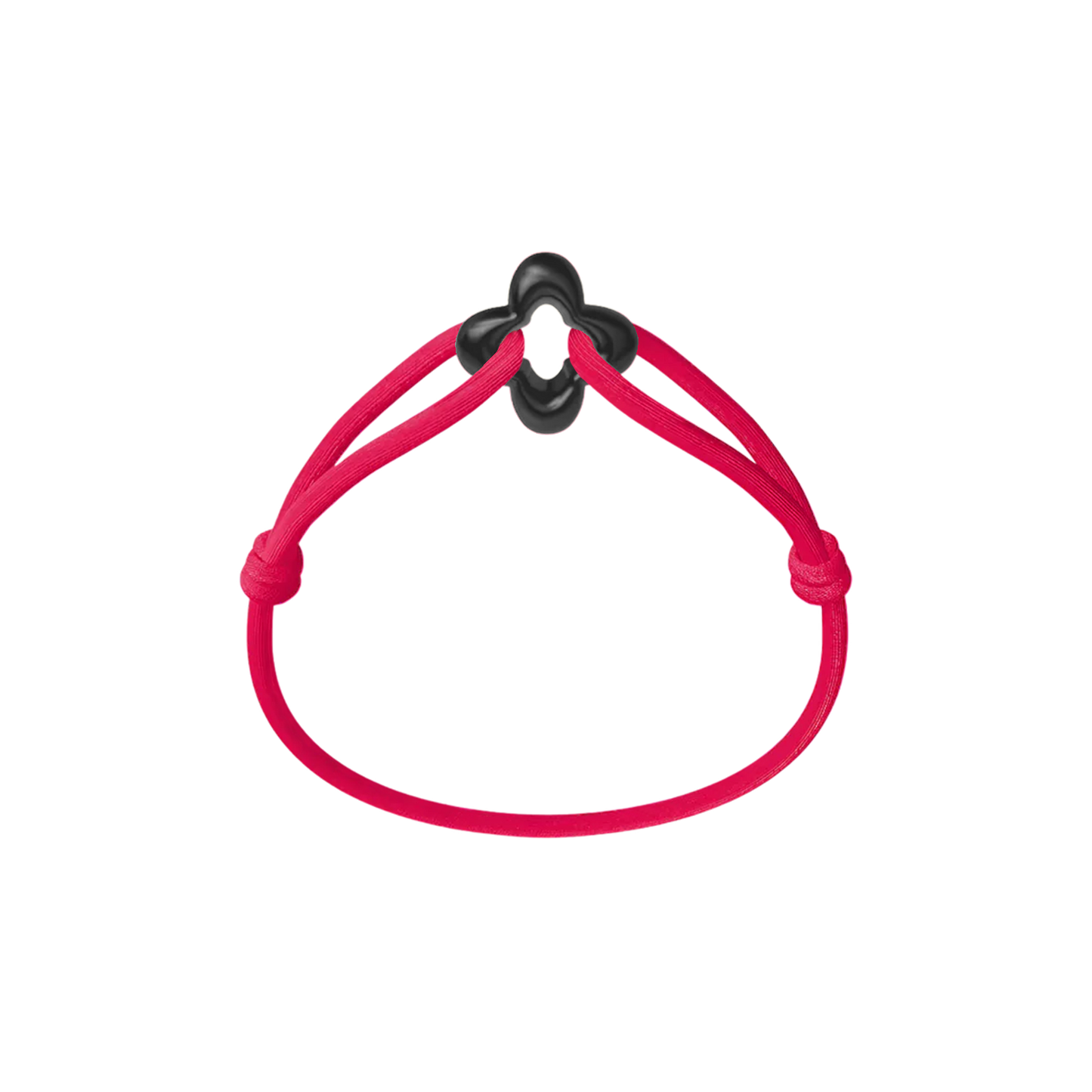Black Clover Cord Bracelet