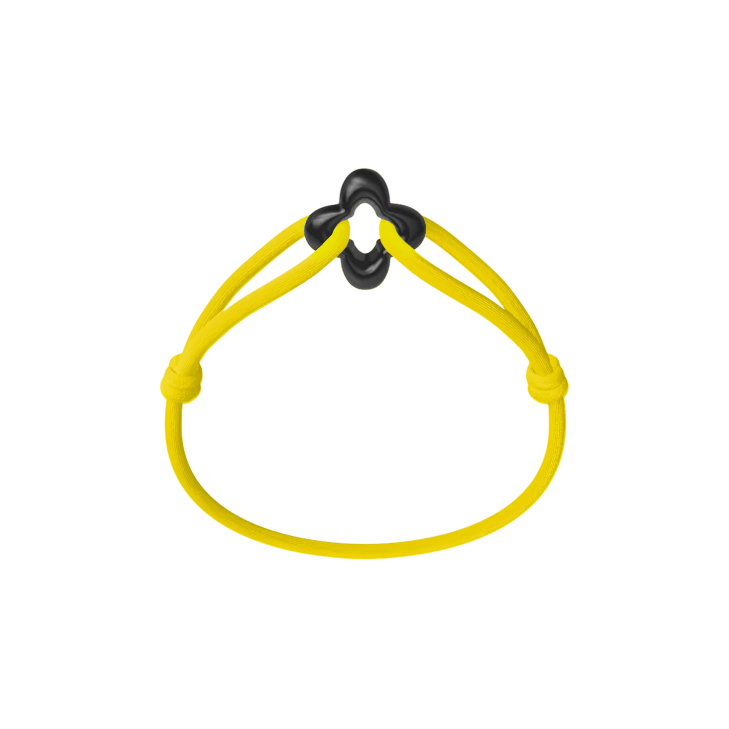 Black Clover Cord Bracelet