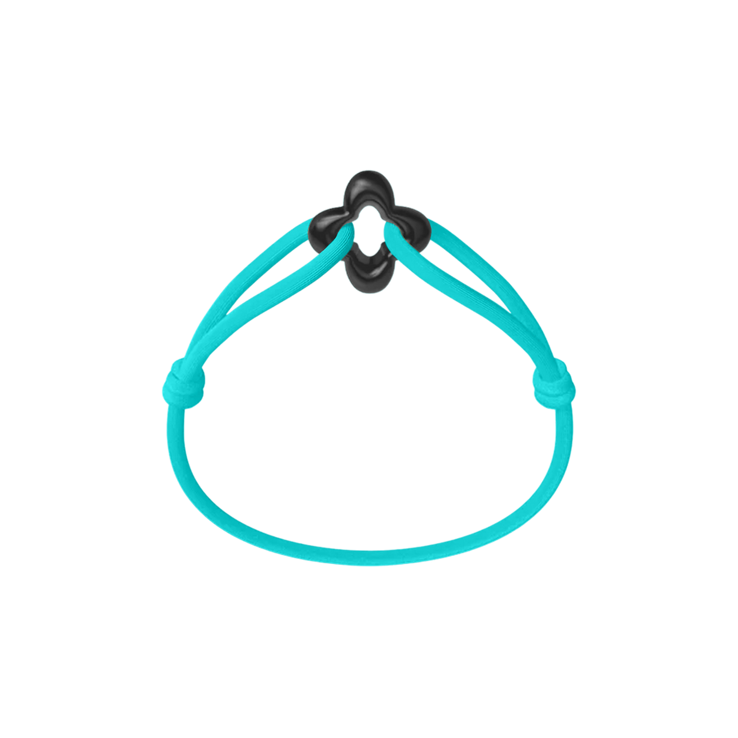 Black Clover Cord Bracelet