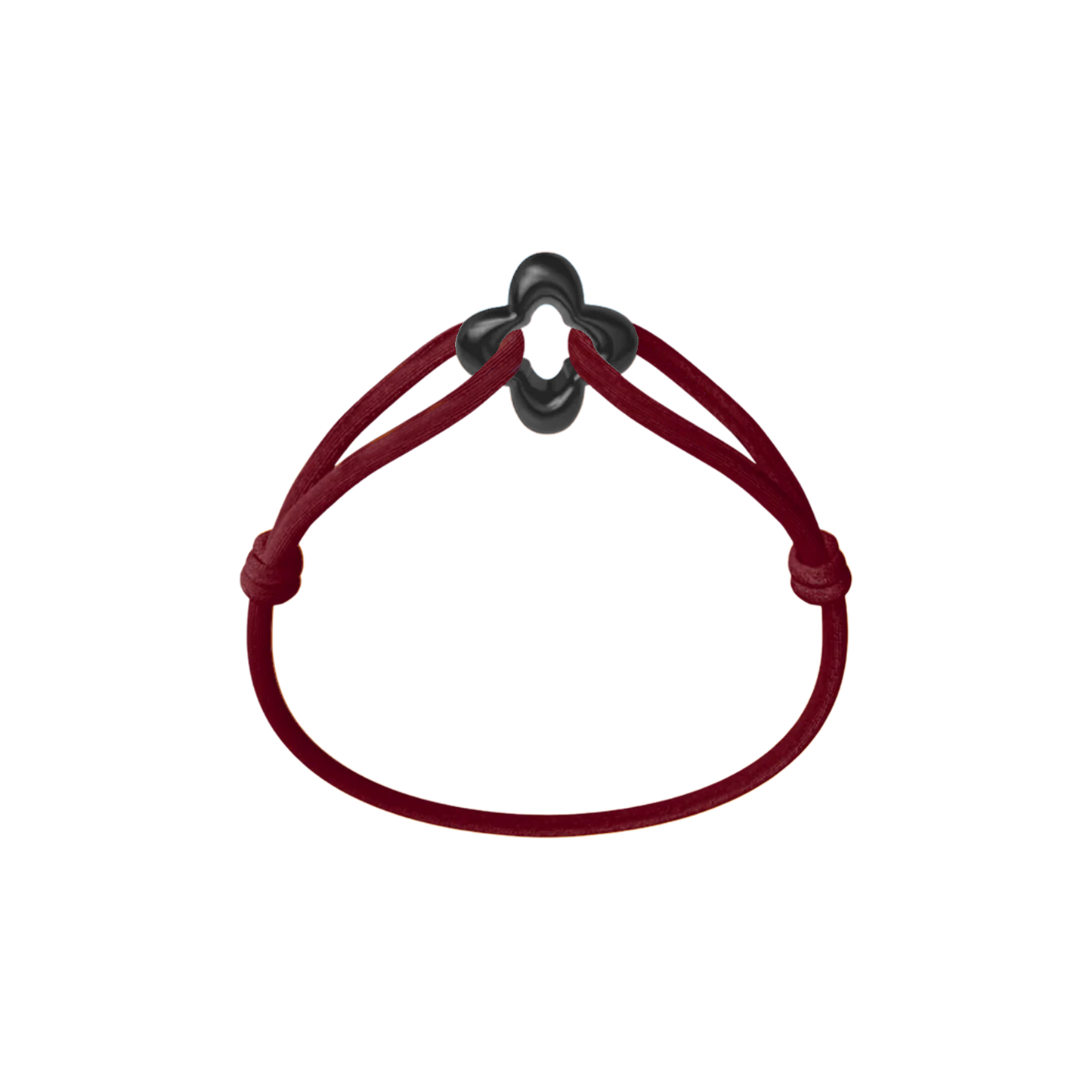 Black Clover Cord Bracelet
