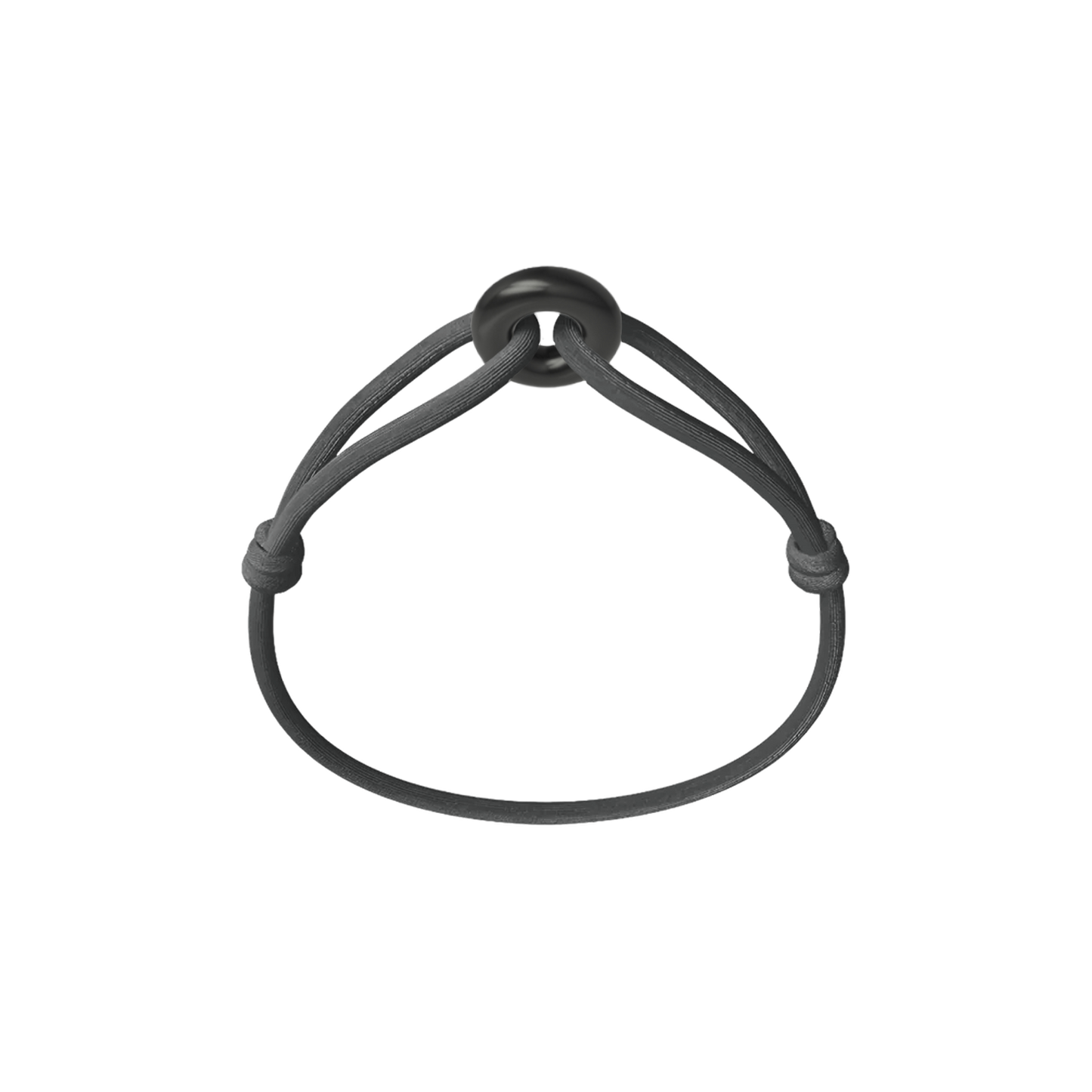 Black Soho Cord Bracelet