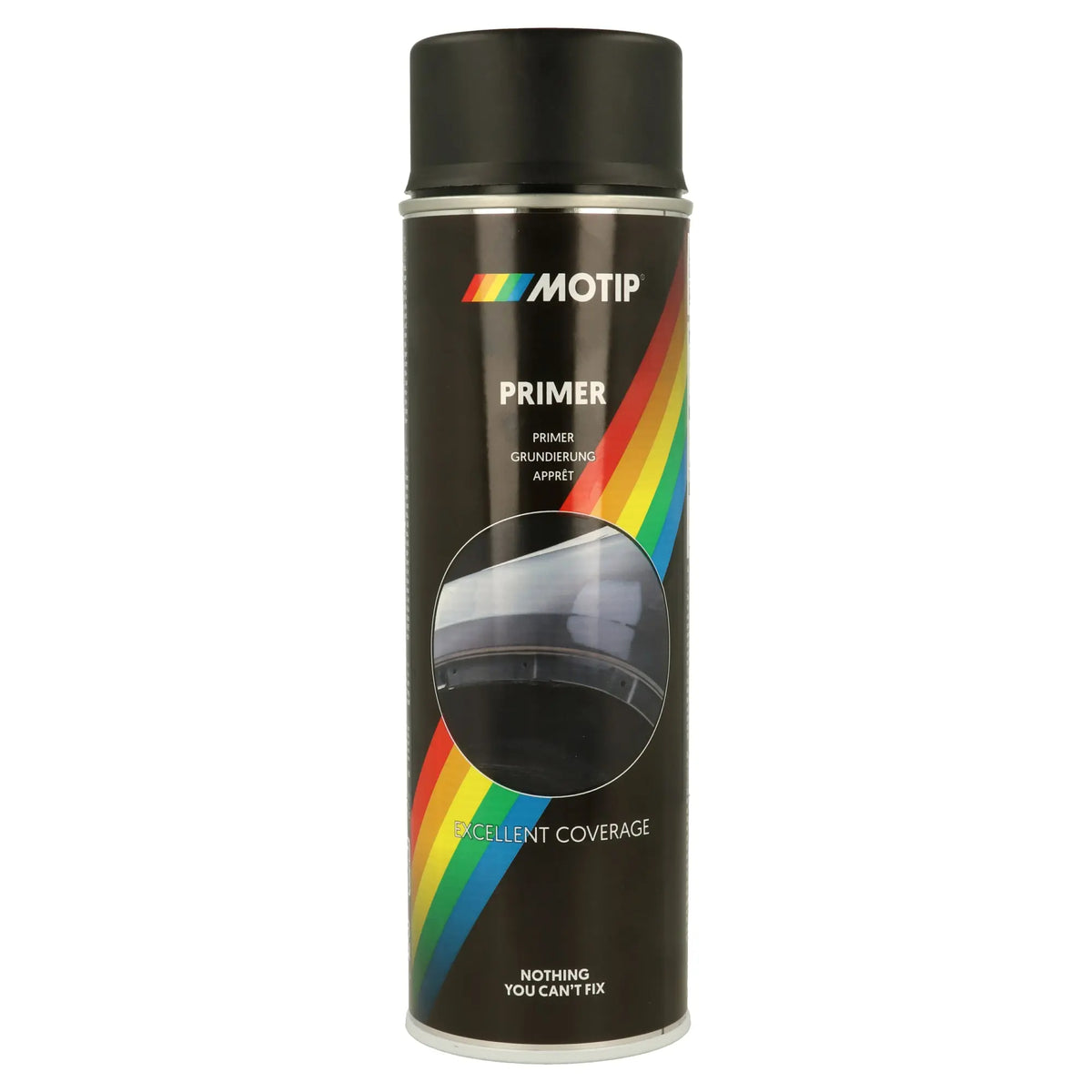 Motip Primer Spray 500ml, Available in 4 Colours
