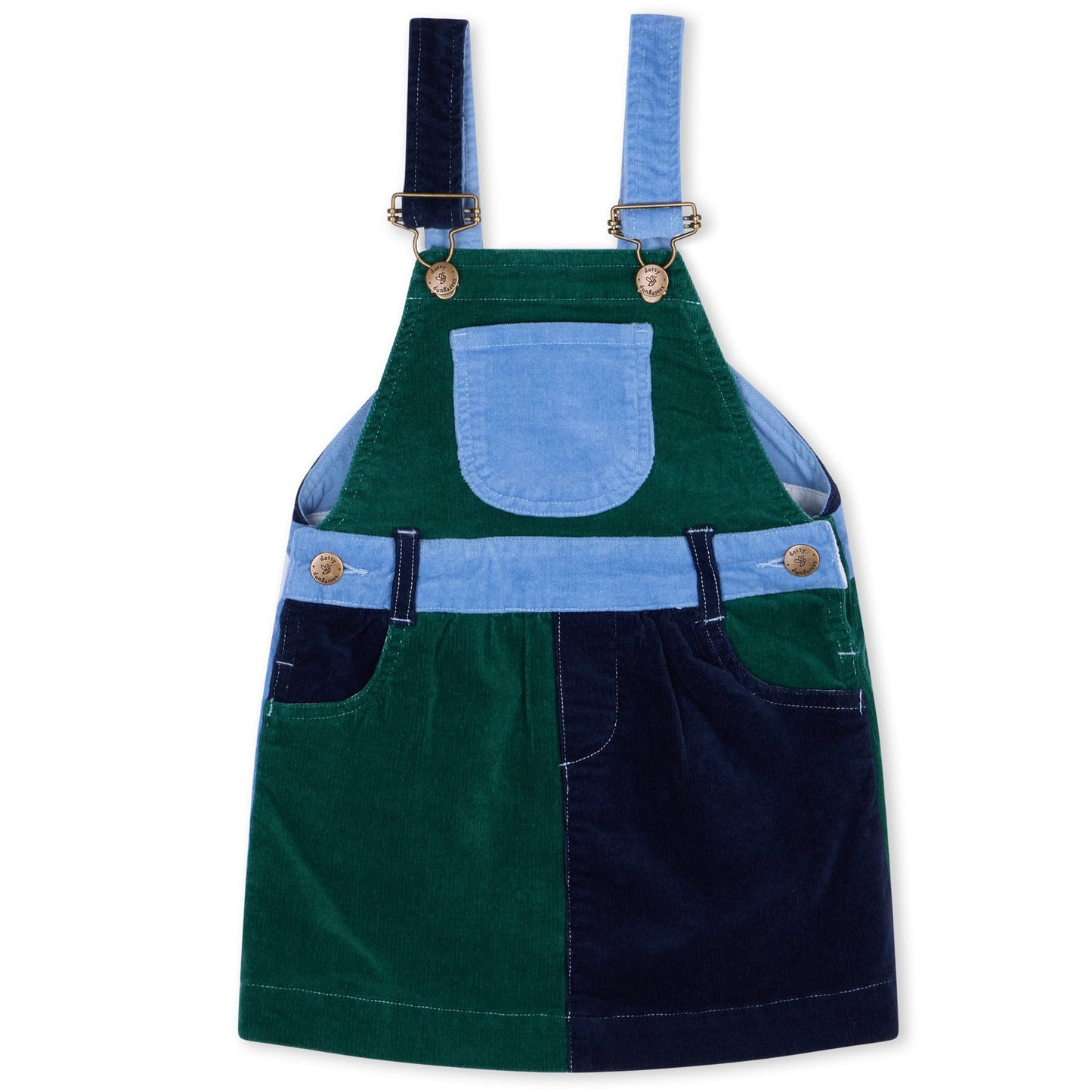 Blackthorn Patchwork Corduroy Dress