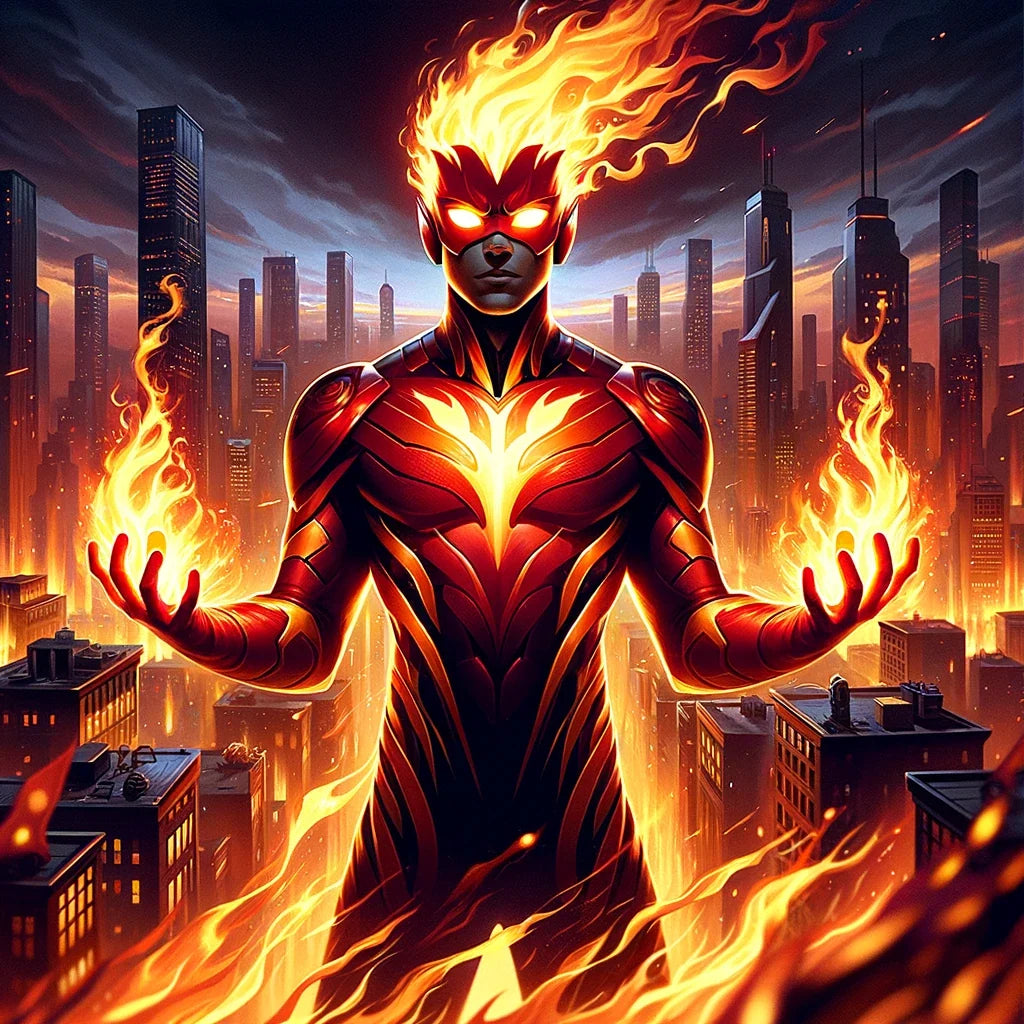 Blaze Guardian Canvas