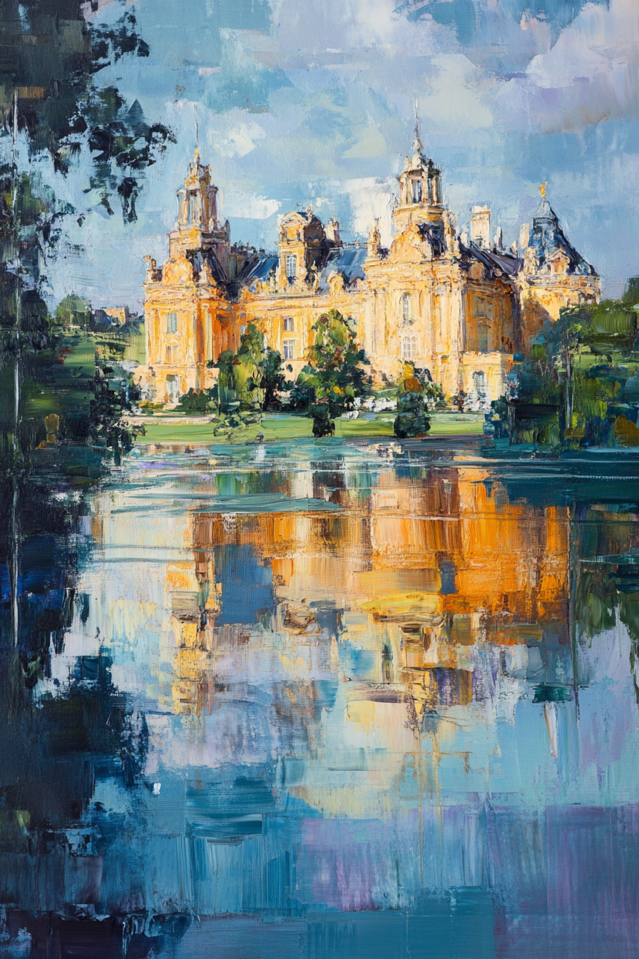 Blenheim Palace Radiance Canvas