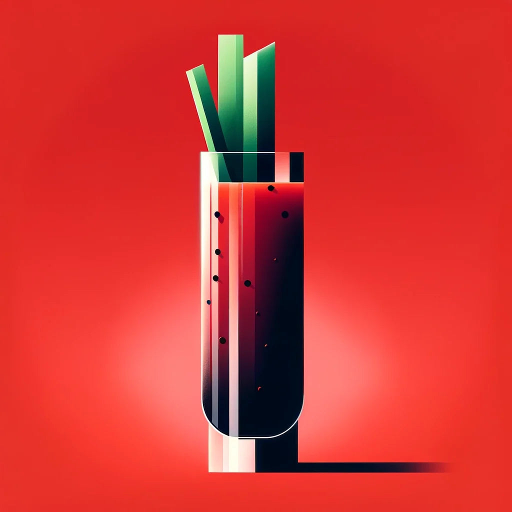 Bloody Mary Minimal Canvas