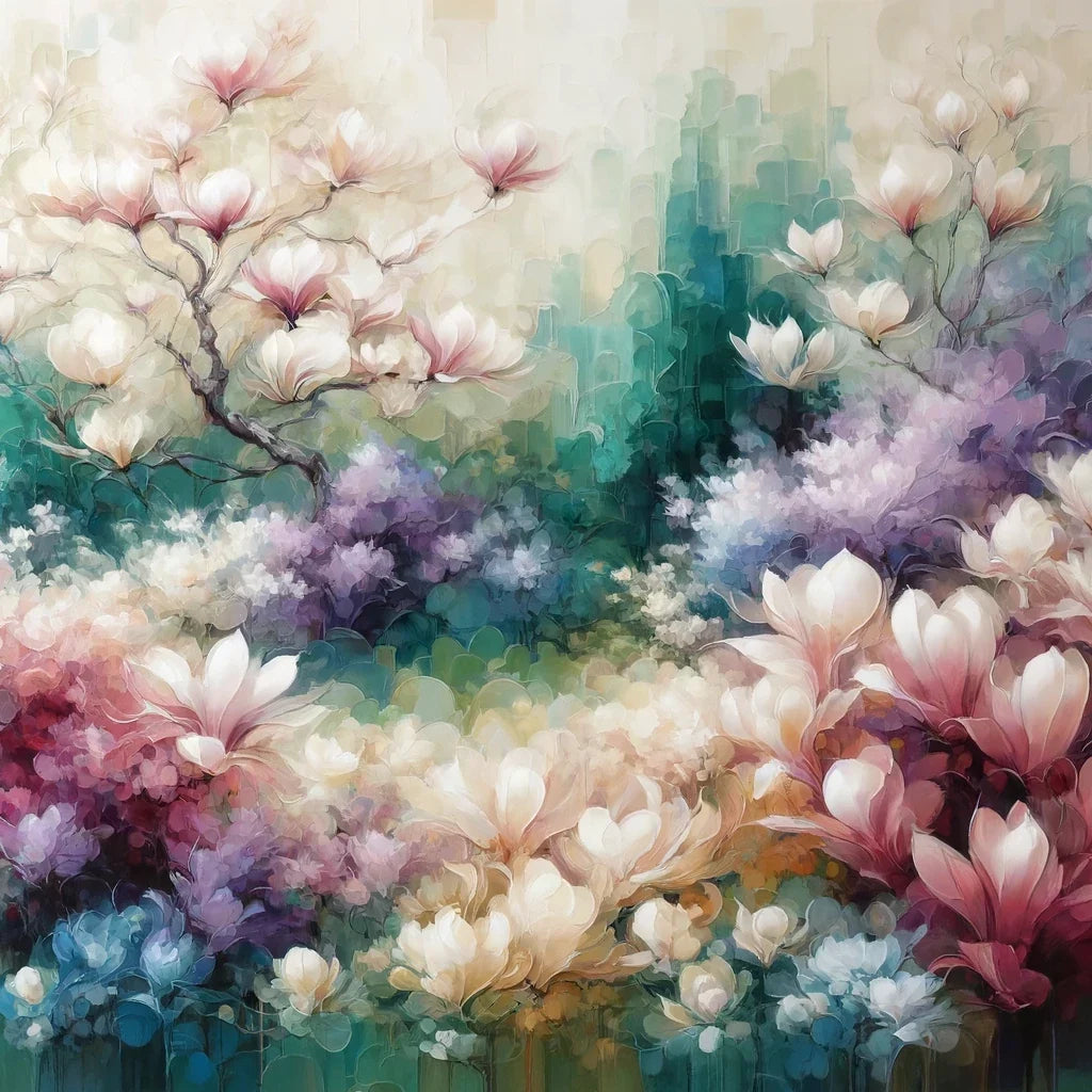 Blossoming Tranquility Canvas
