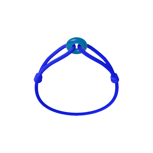 Blue Soho Cord Bracelet