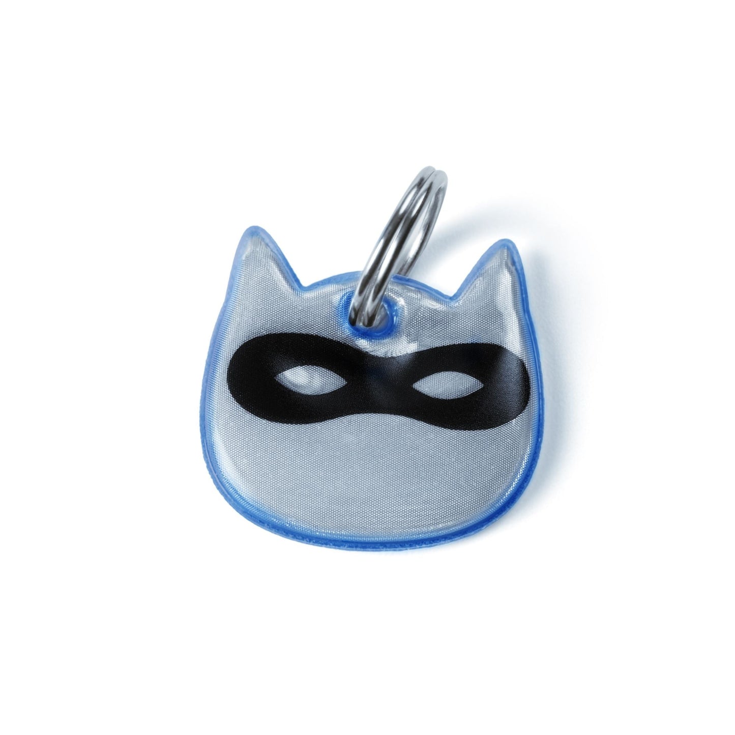 KITTYRAMA BLUE NINJA CAT CHARM – Reflective, Safe, High Visibility