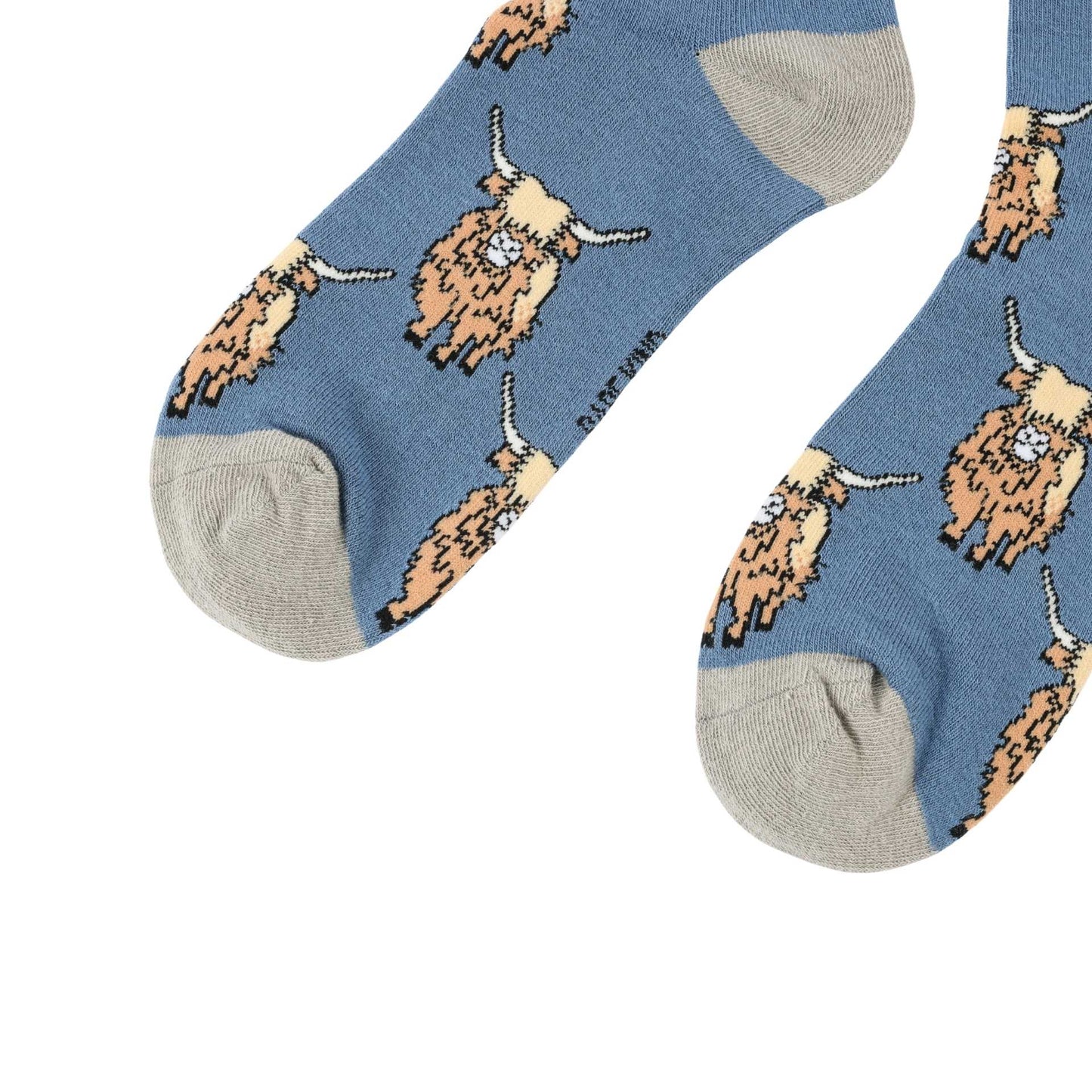 Save the Highland Cow Bamboo Socks