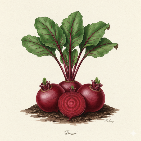 Beetroot Seeds - Bona - Exceptionally Sweet & Smooth Maincrop (300 Seeds)