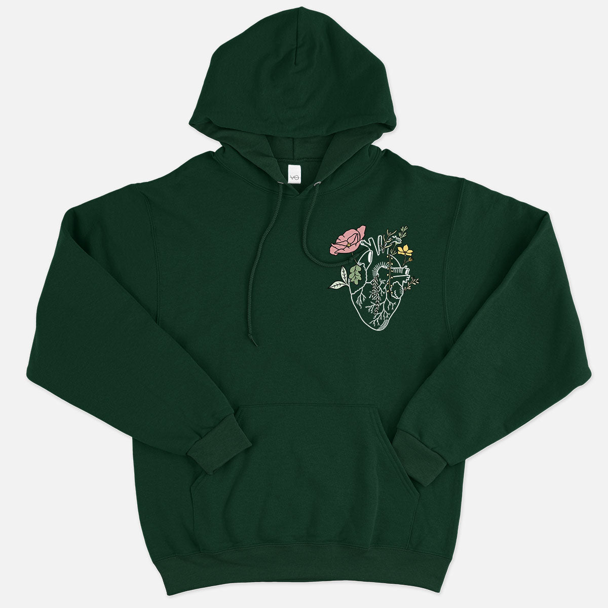 Botanatomy Heart Hoodie (Unisex)