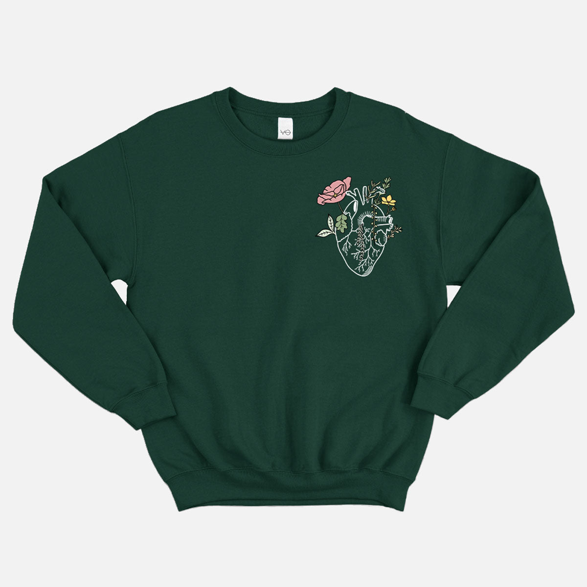 Botanatomy Heart Sweatshirt (Unisex)