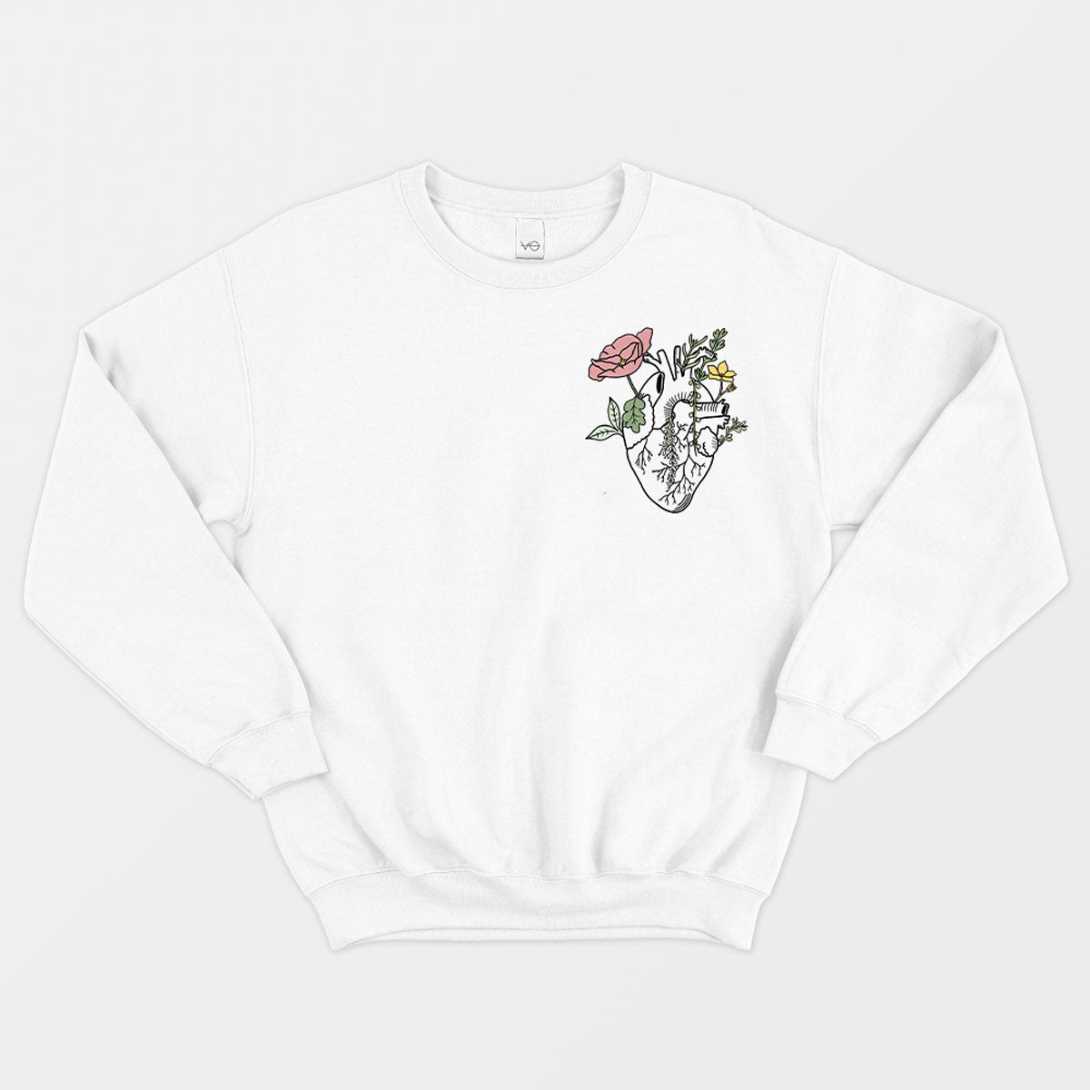 Botanatomy Heart Sweatshirt (Unisex)