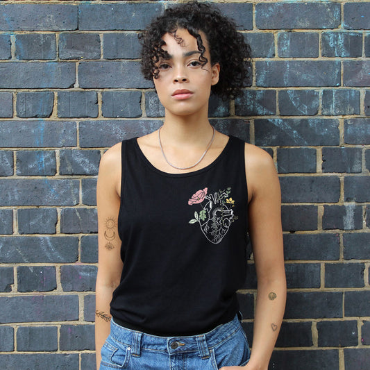 Botanatomy Heart Tank (Unisex)