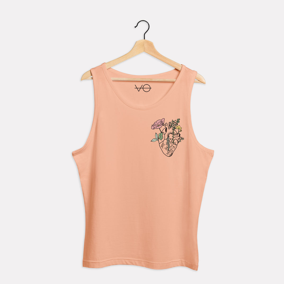 Botanatomy Heart Tank (Unisex)