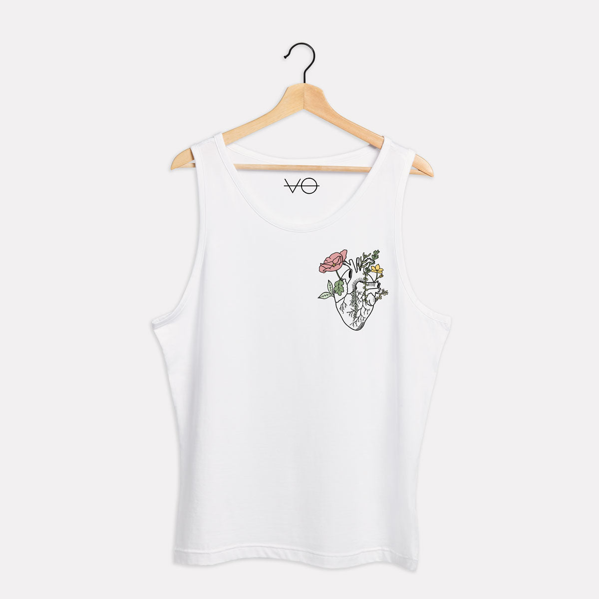 Botanatomy Heart Tank (Unisex)