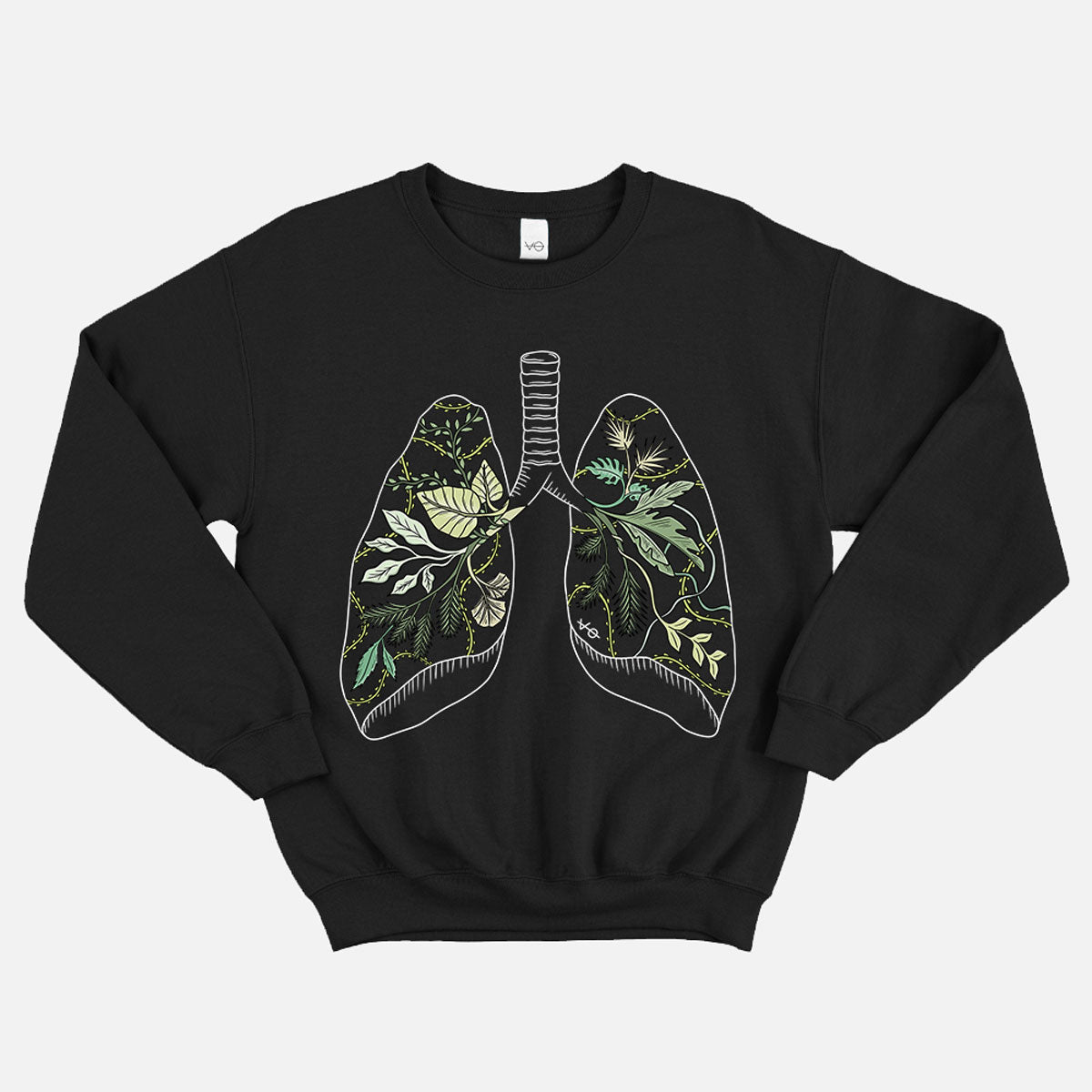 Botanatomy Lungs Sweatshirt (Unisex)