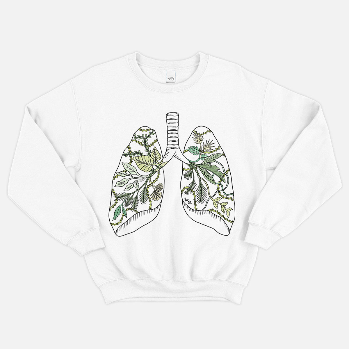 Botanatomy Lungs Sweatshirt (Unisex)
