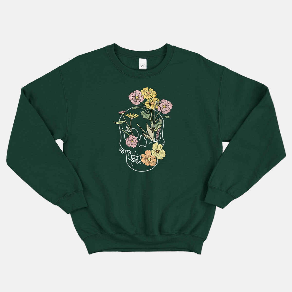 Botanatomy Skull Sweatshirt (Unisex)