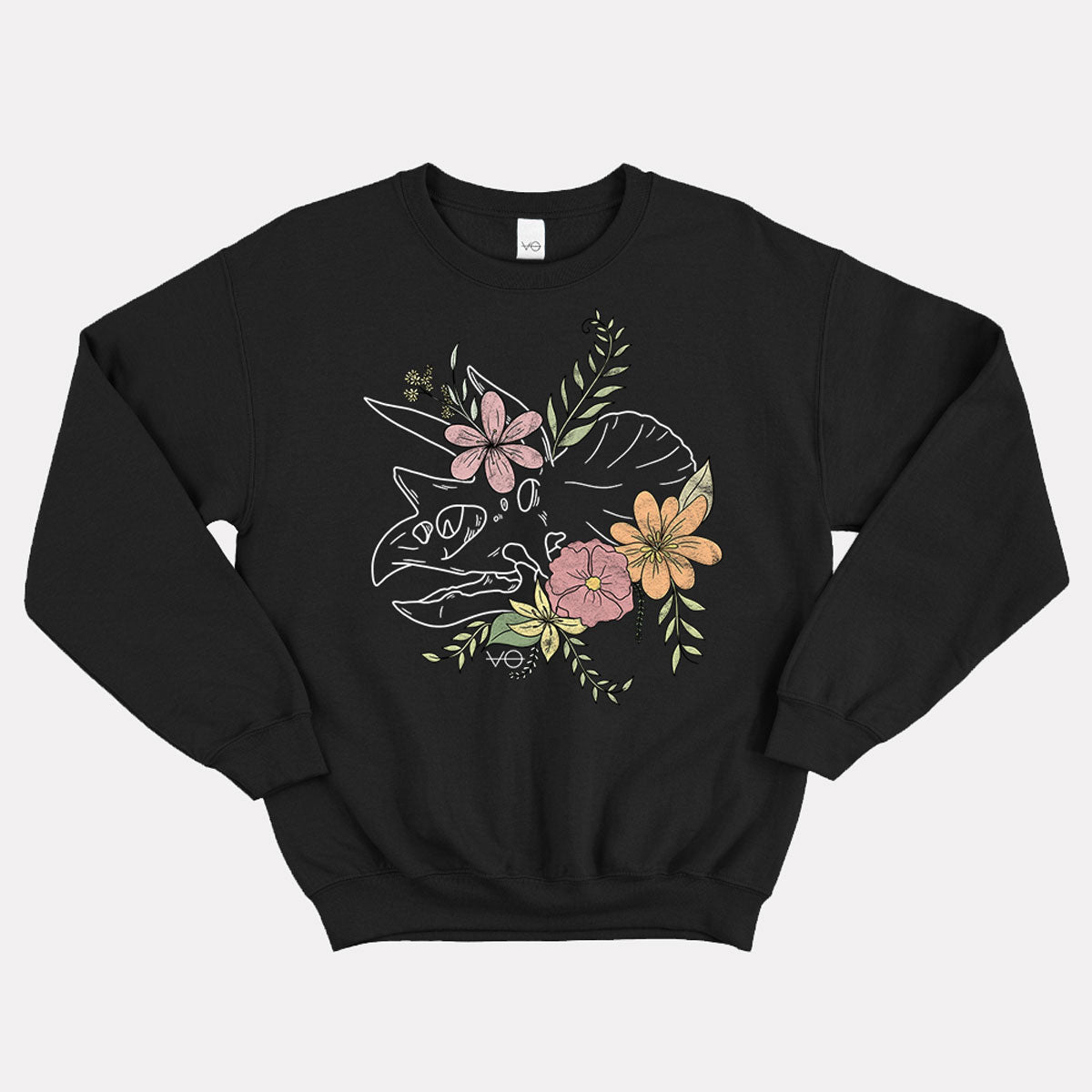 Botanatomy Triceratops Sweatshirt (Unisex)