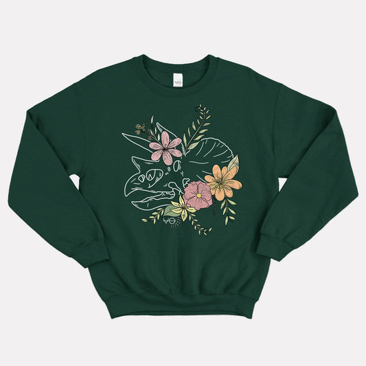 Botanatomy Triceratops Sweatshirt (Unisex)