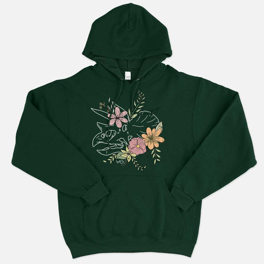 Botanatomy Triceratops Hoodie (Unisex)