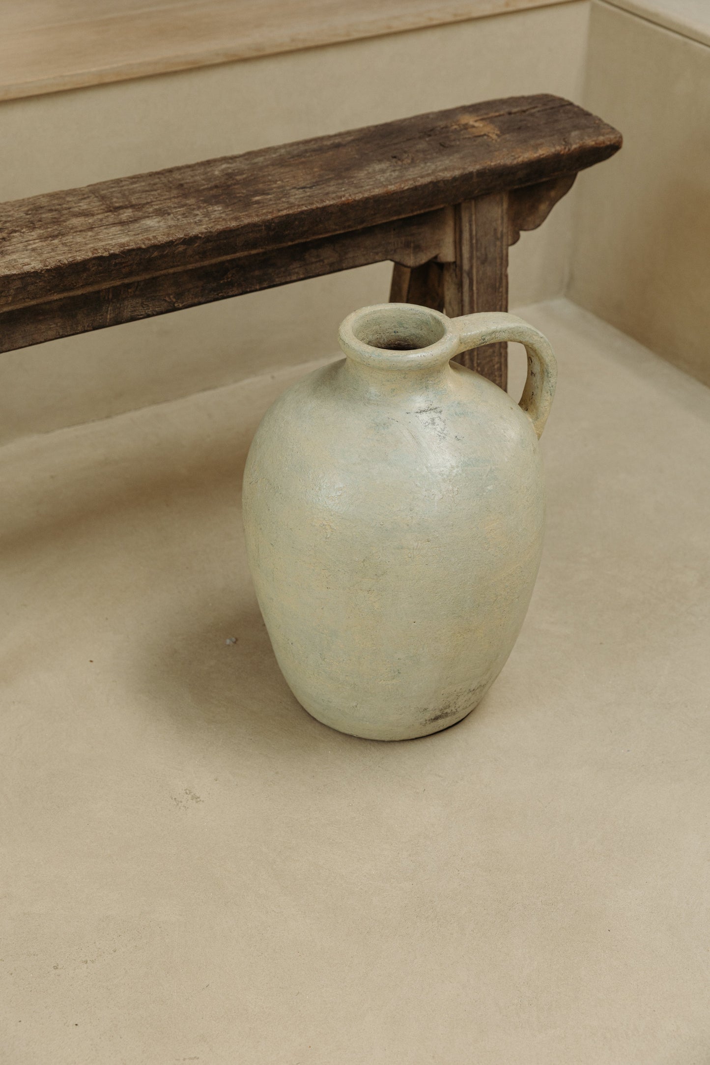 Light Green Indonesian Vase 35