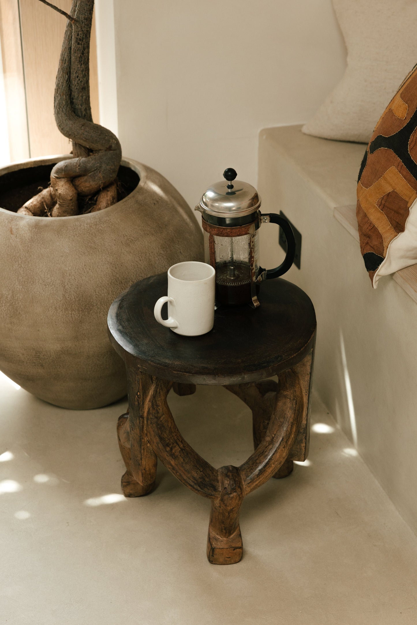 Makonde Stool, Tanzania - 61.2
