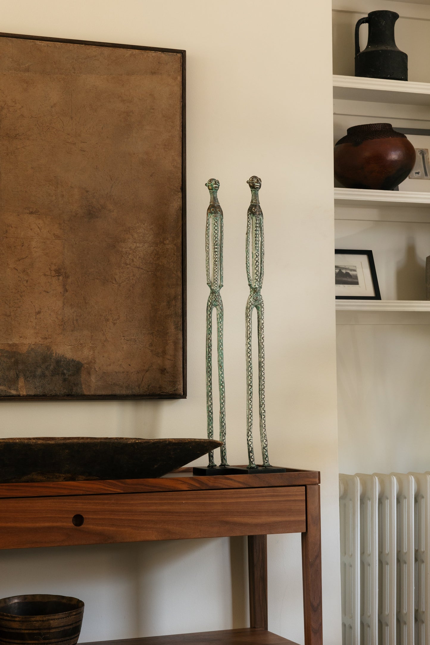 Benin Bronze Sculpture - 2.3