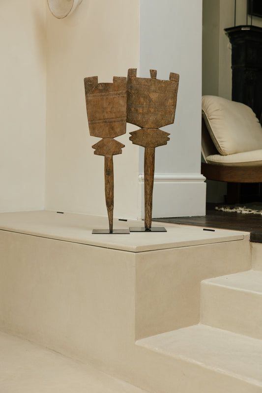 Tuareg tent peg sculpture - 55.1